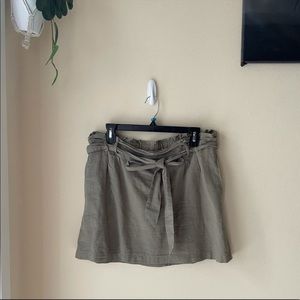 NWT Paperbag Mini Skirt AEO